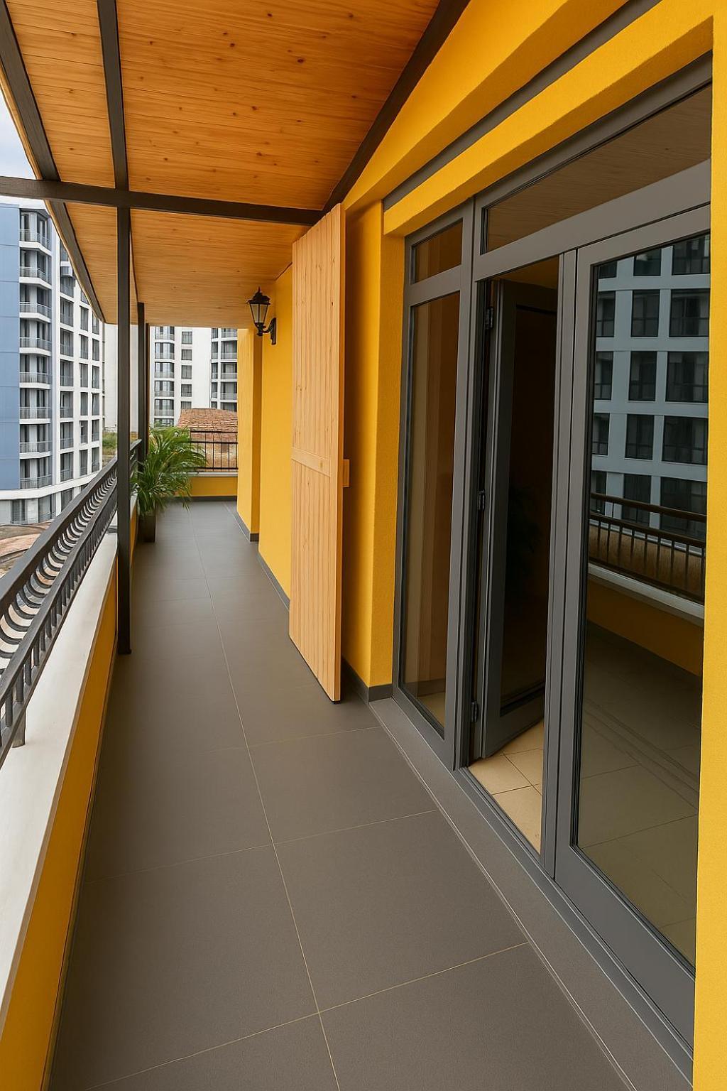Cozy Big With Balcony